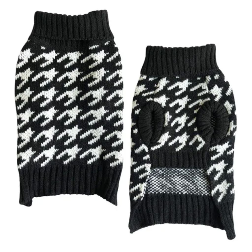 Sweater Houndstooth