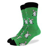 Good Luck Sock - Bunny Green