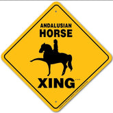 Andalusian X-ing Sign