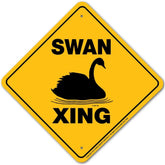 Swan X-ing Sign