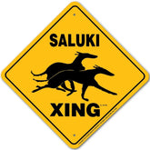 Sign X-ing Saluki