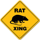 Sign X-ing Rat