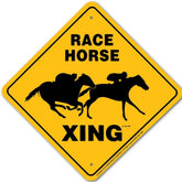 Sign X-ing Race Horse