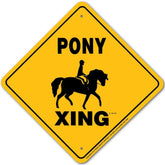 Sign X-ing Pony (english)