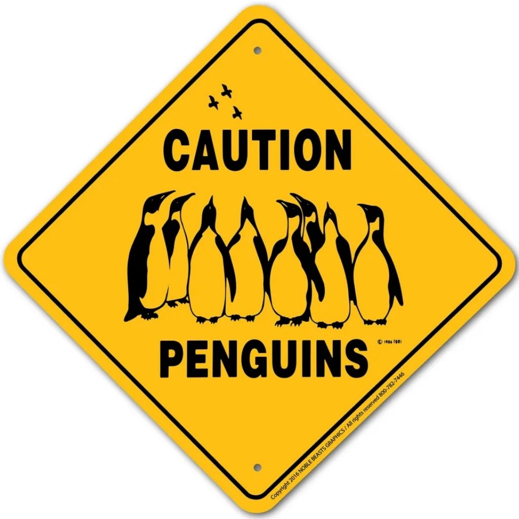 Sign X-ing Penguins