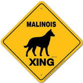 Sign X-ing Malinois