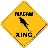 Macaw X-ing Sign