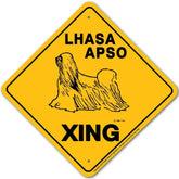 Sign X-ing Lhasa Apso