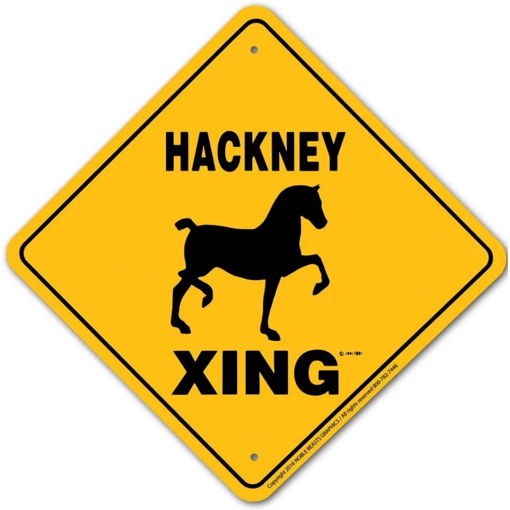 Hackney X-ing Sign