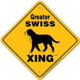 Sign X-ing Greater Swiss
