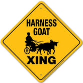 Sign X-ing Goat