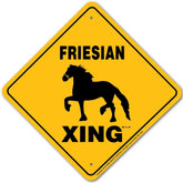 Sign X-ing Friesian