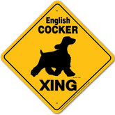 Sign X-ing English Cockerspaniel