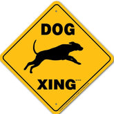 (Generic) Dog X-ing Sign