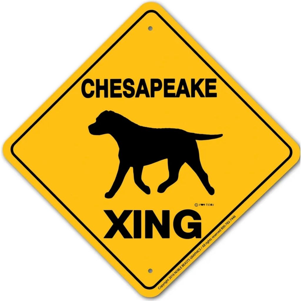 Sign X-ing Chesapeake