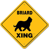 Sign X-ing Briard