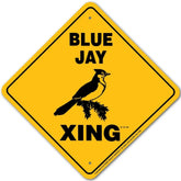 Blue Jay X-ing Sign