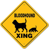 Sign X-ing Bloodhound