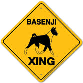Sign X-ing Basenji