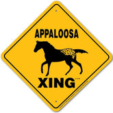 Appaloosa X-ing Sign