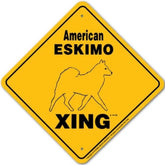 Sign X-ing American Eskimo