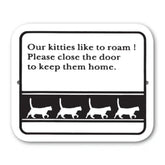Sign Kitties Roam