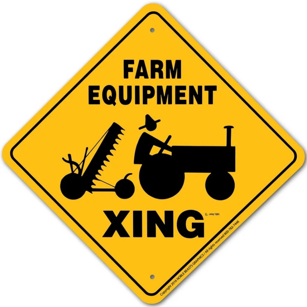 Sign Farm Equipment