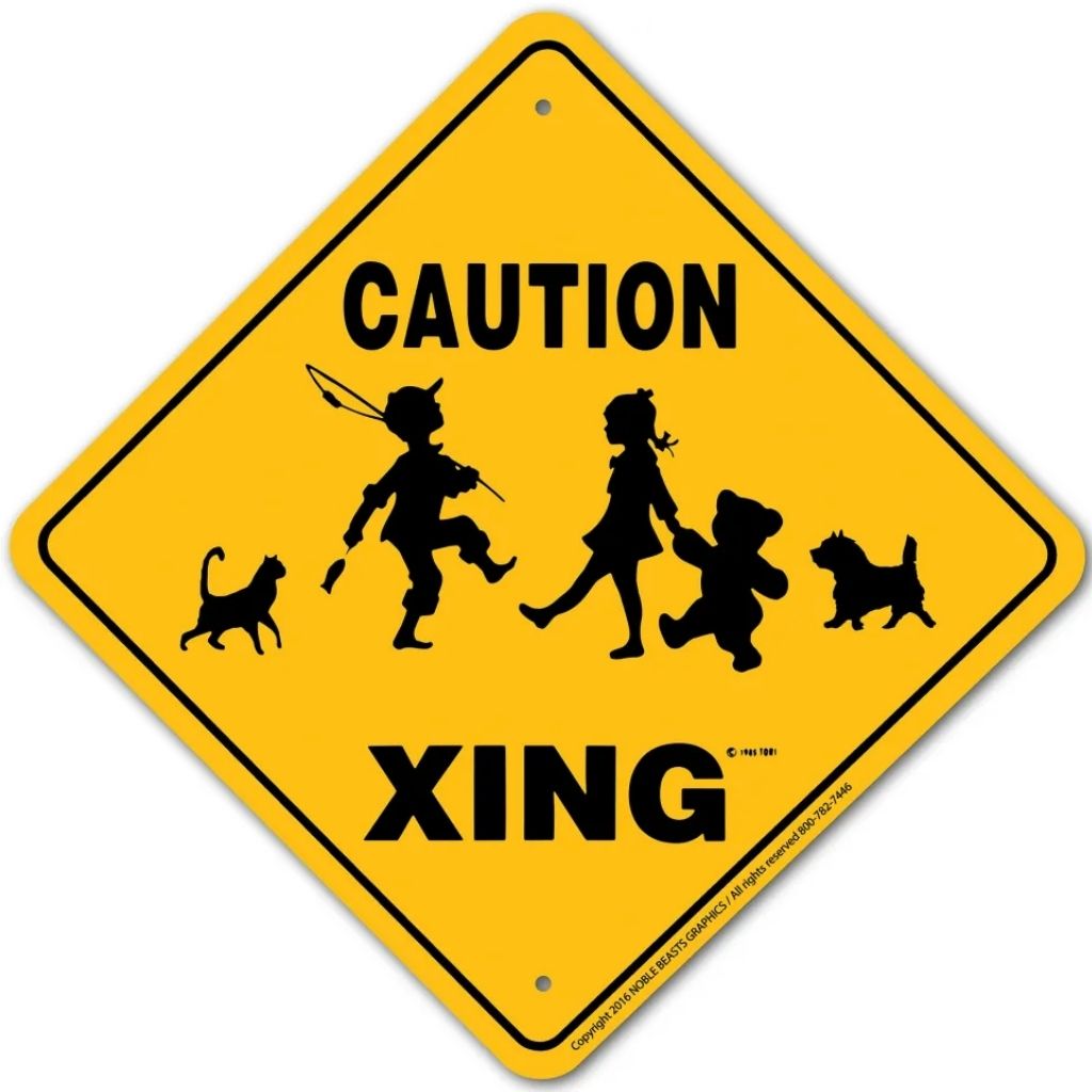 Sign Caution Children
