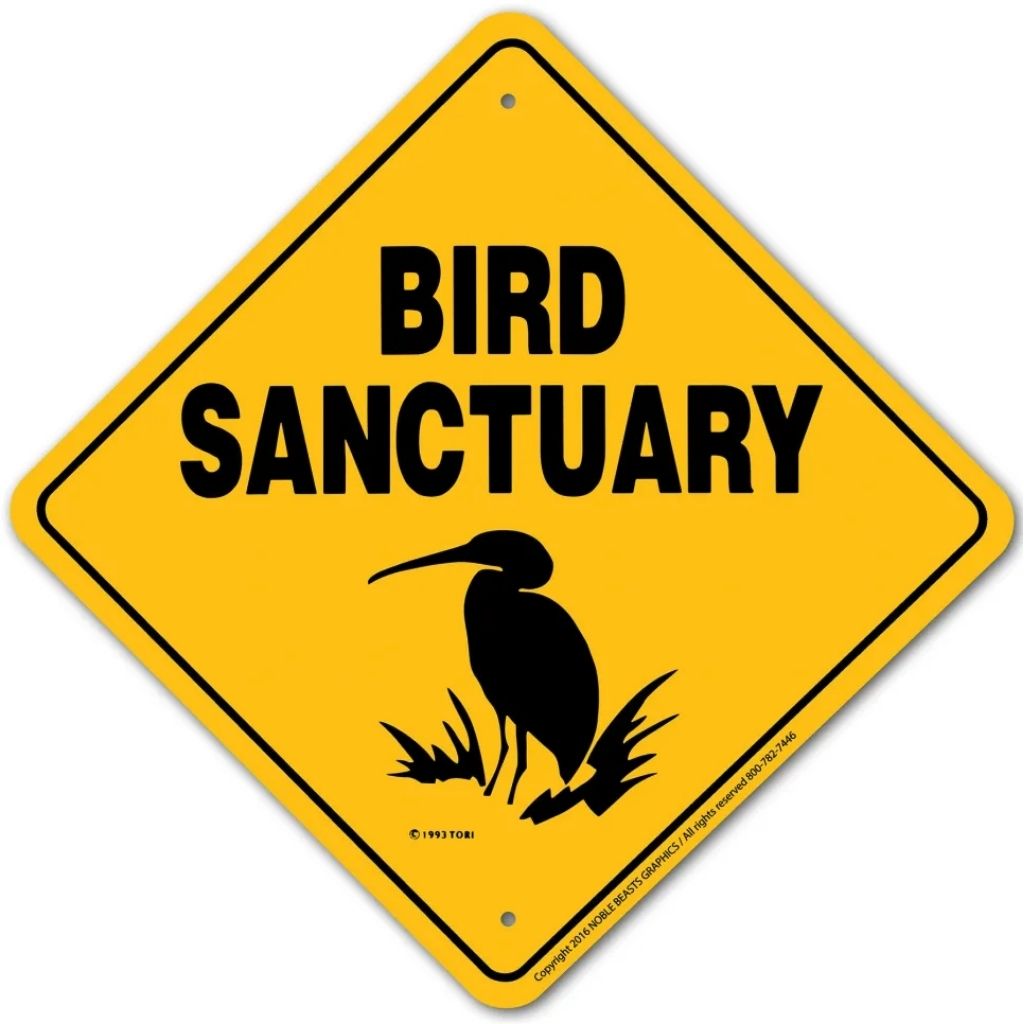 Sign Bird Sanctuary