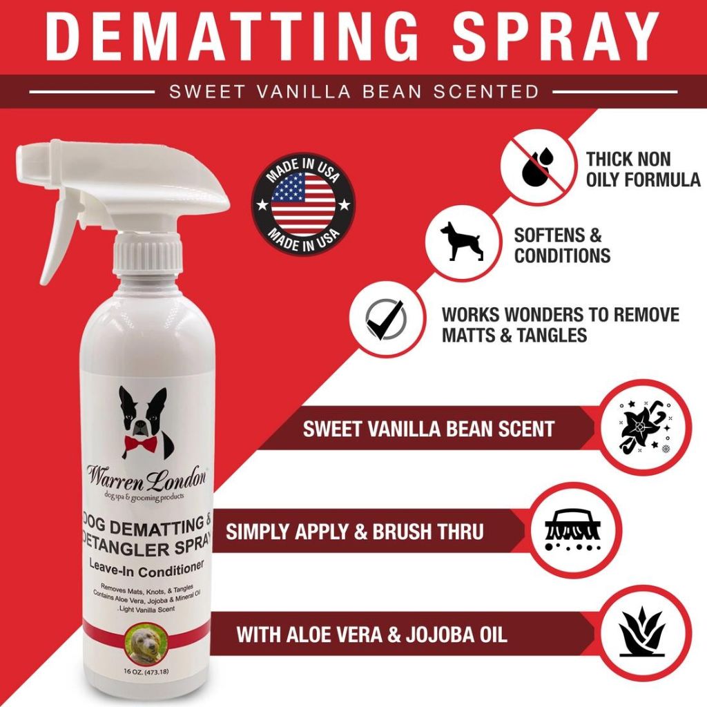 Warren London - Dog Dematting & Detangle Spray
