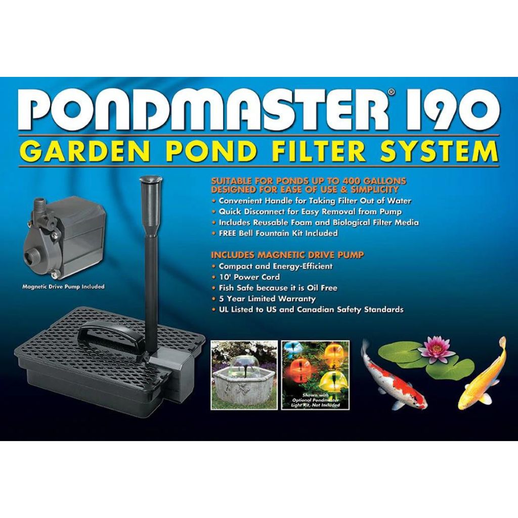 Pondmaster 190Pump & Filter