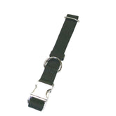 Leather Brothers - Collar Nylon Adjustable With Metal Buckle Large 1"
