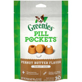 Pill Pocket For Tablets Peanut Butter Flavored For Dogs 30 Count