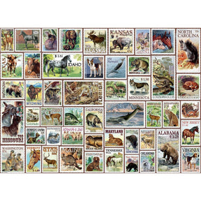 Puzzle Animals of North America