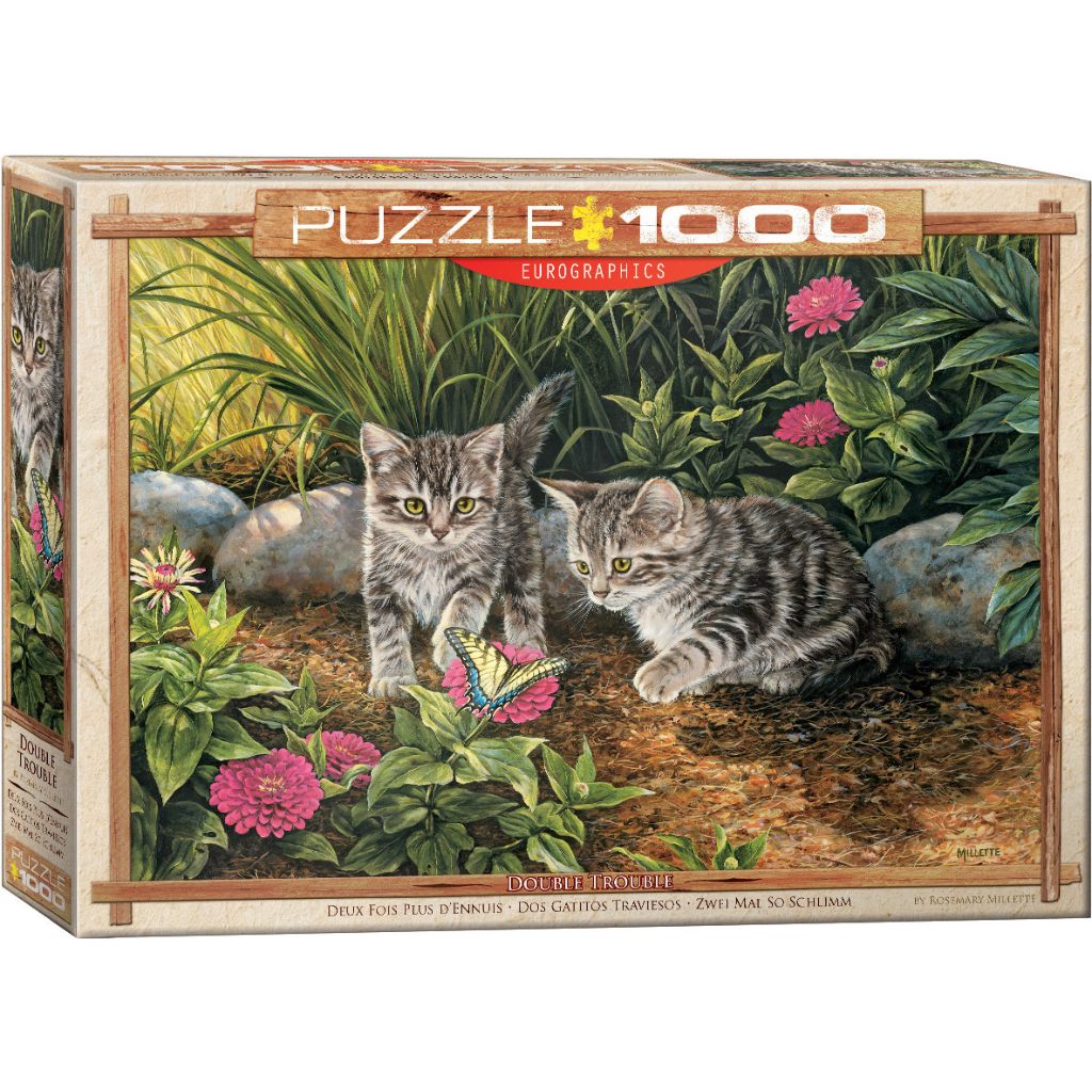 Puzzle Double Trouble Kittens