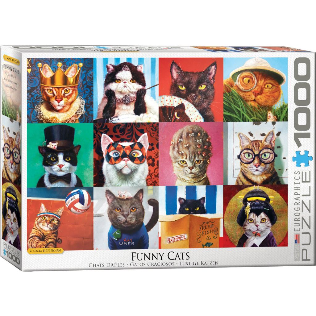 Puzzle Funny Cats