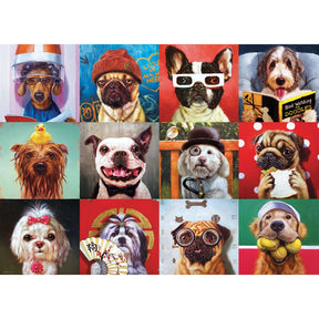 Puzzle Funny Dogs