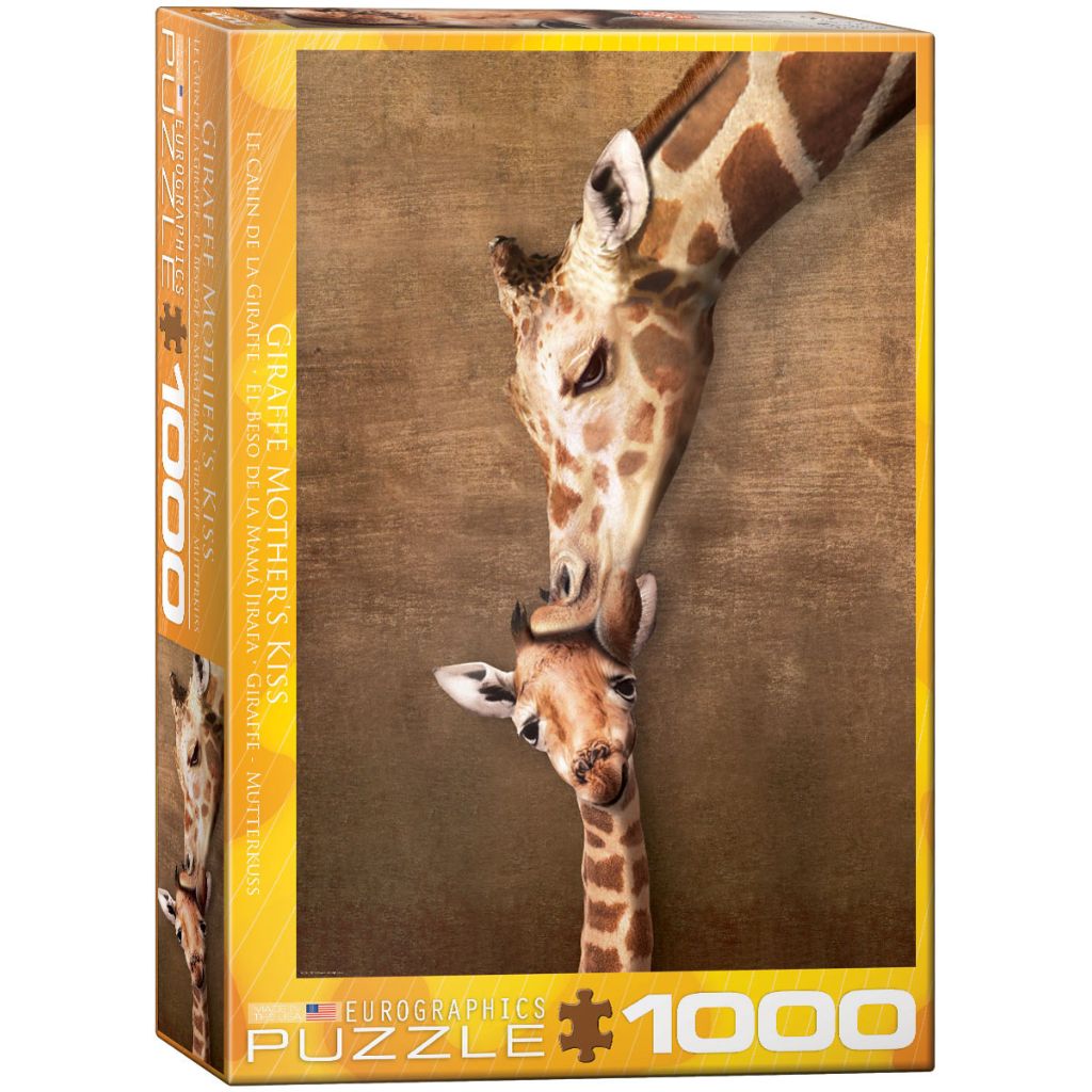Puzzle Giraffe Mother's Kiss