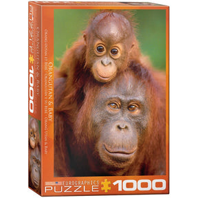 Puzzle Orangutan & Baby