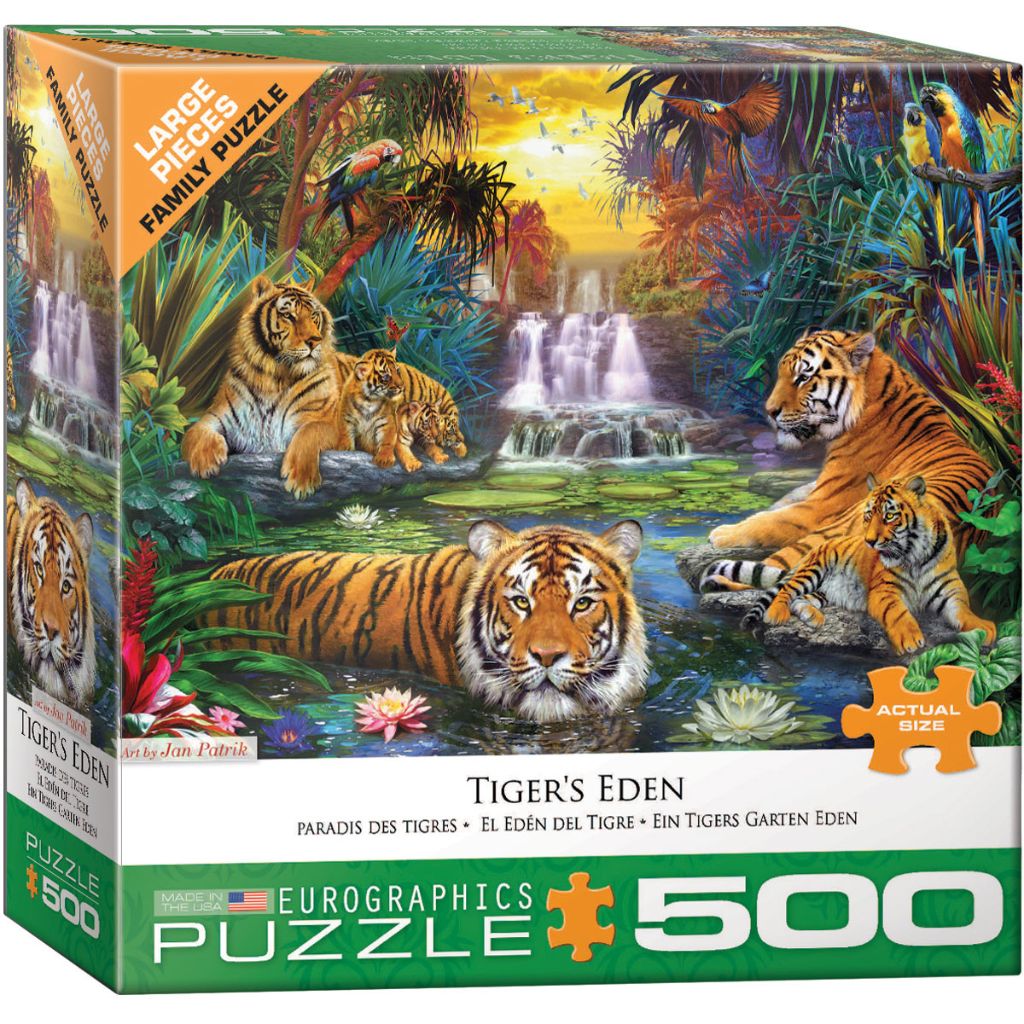 Puzzle Tiger's Eden