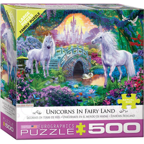 Puzzle Unicorn in Fairy Land