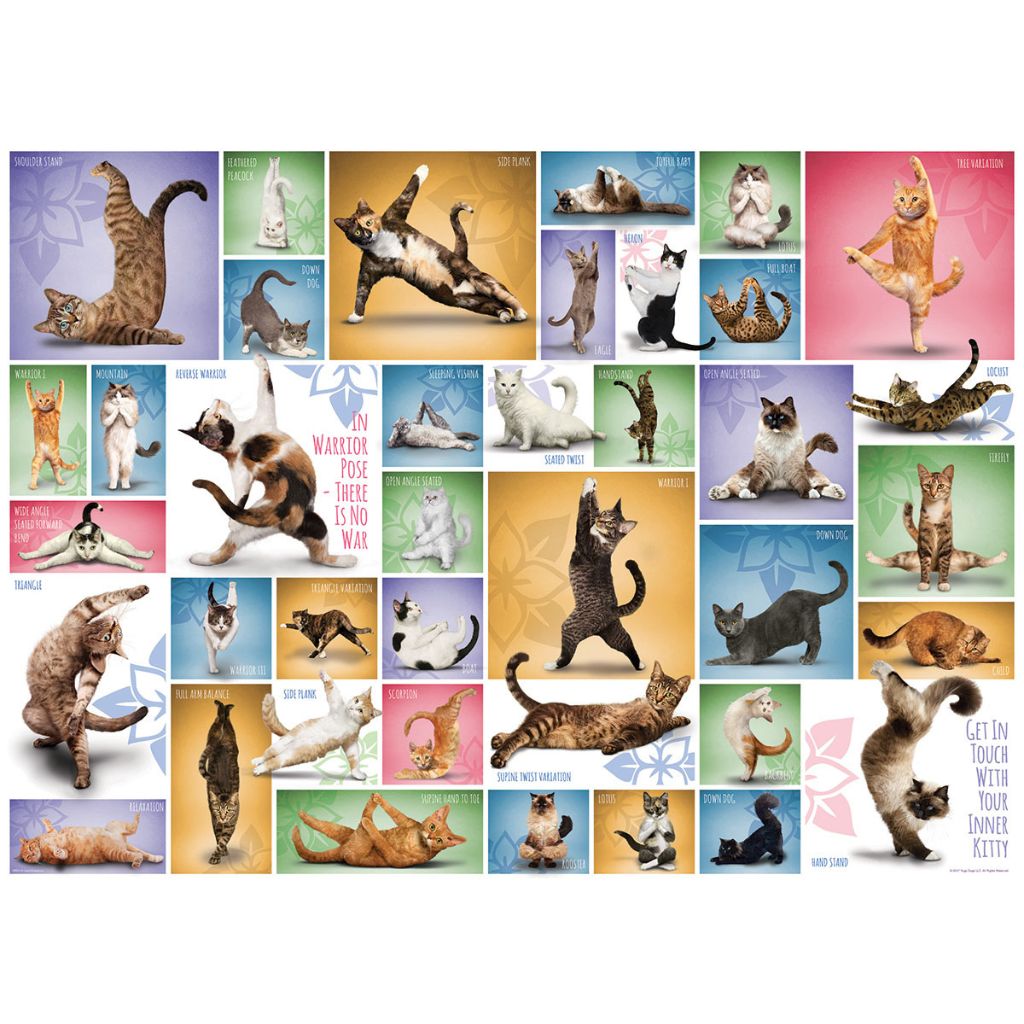 Puzzle Yoga Cats