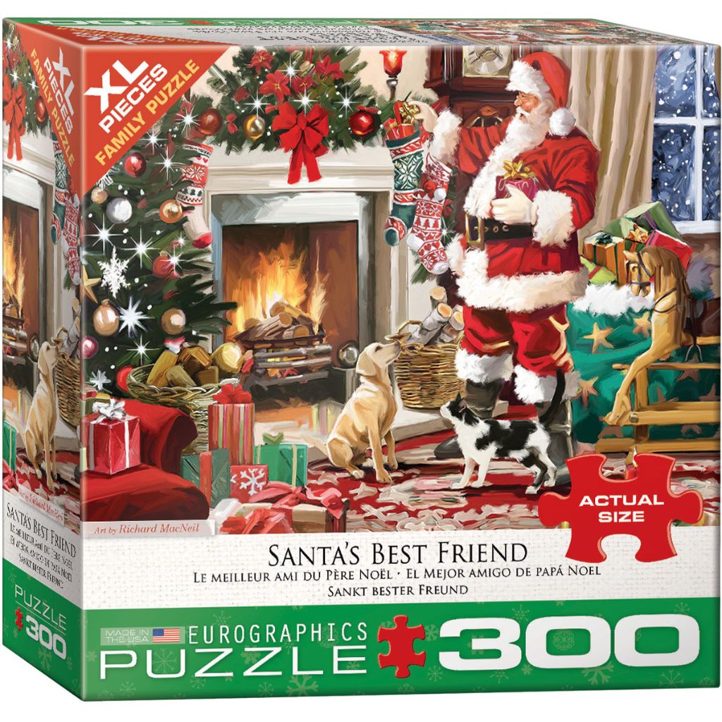 Puzzle Santa's Best Friend