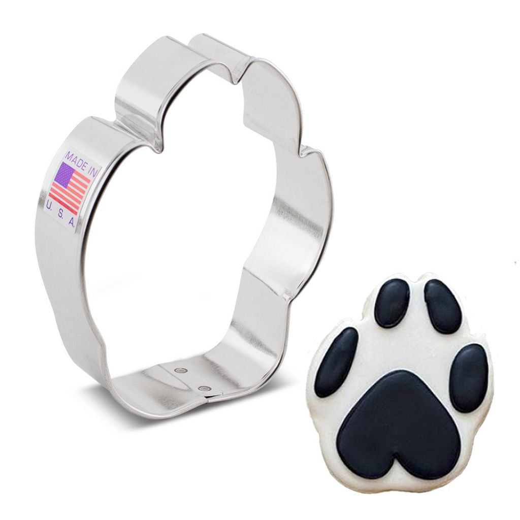 Cookie Cutter Dog Paw