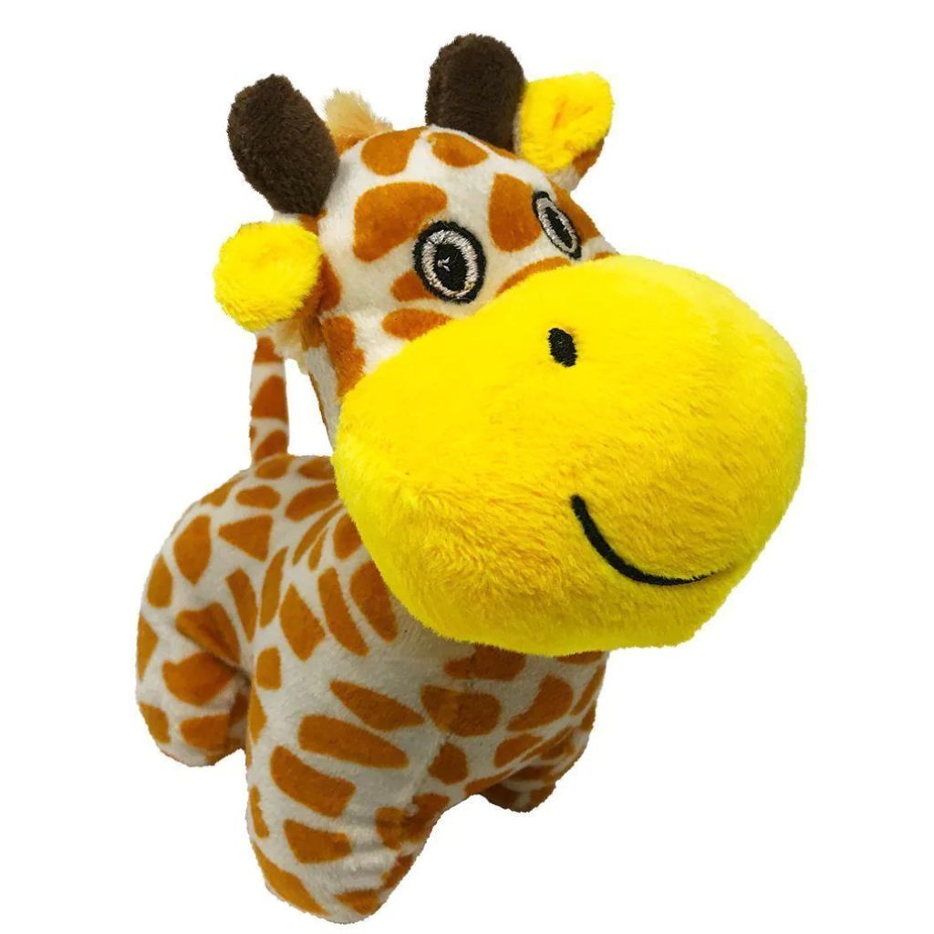 DogLine - Giraffe Crinkle Plush Dog Toy