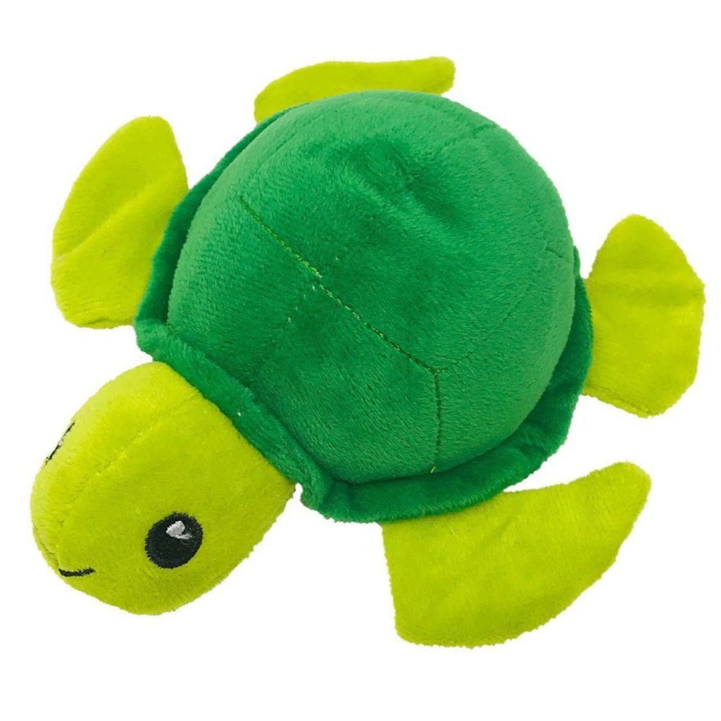 Turtle Mini Plush Dog Toy