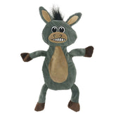 DogLine - Donkey Crinkle Plush Dog Toy