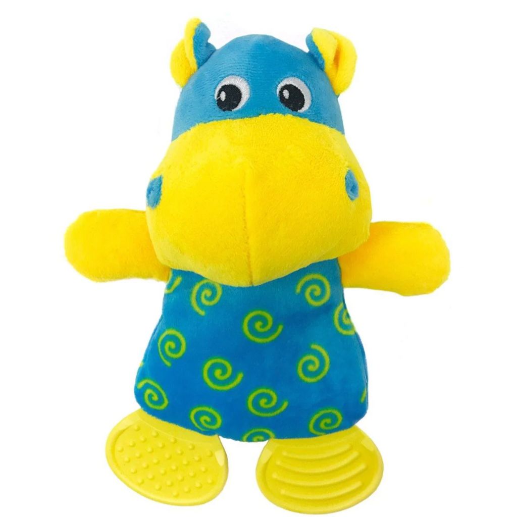 DogLine - Hippo Plush Dog Toy