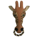 Nature Giraffe Head With Rope Loop through Nose