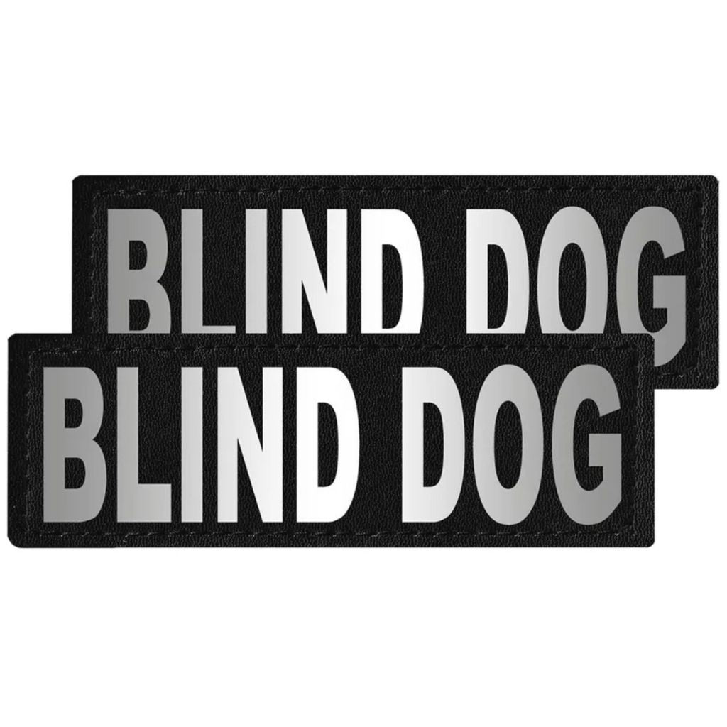 Patches Velcro - BLIND DOG - 2 Pack